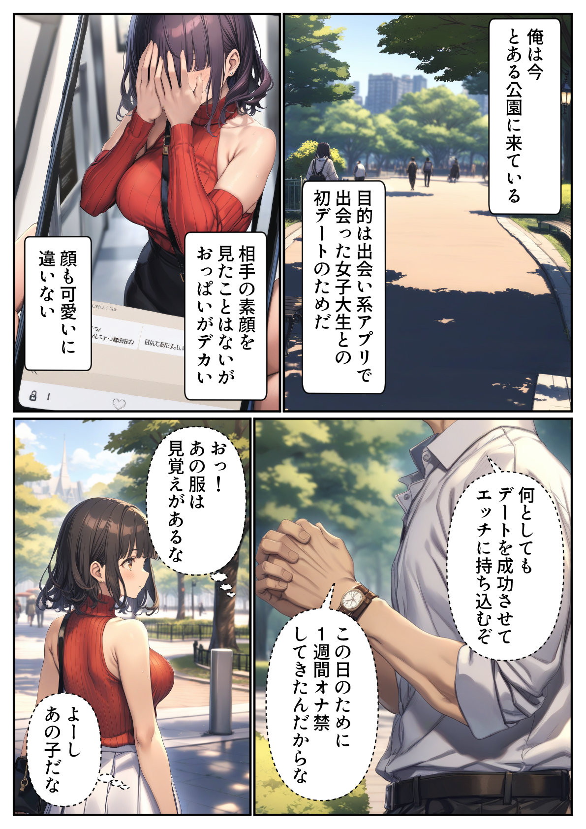 出会い系アプリで妹と出会ってしまった件001