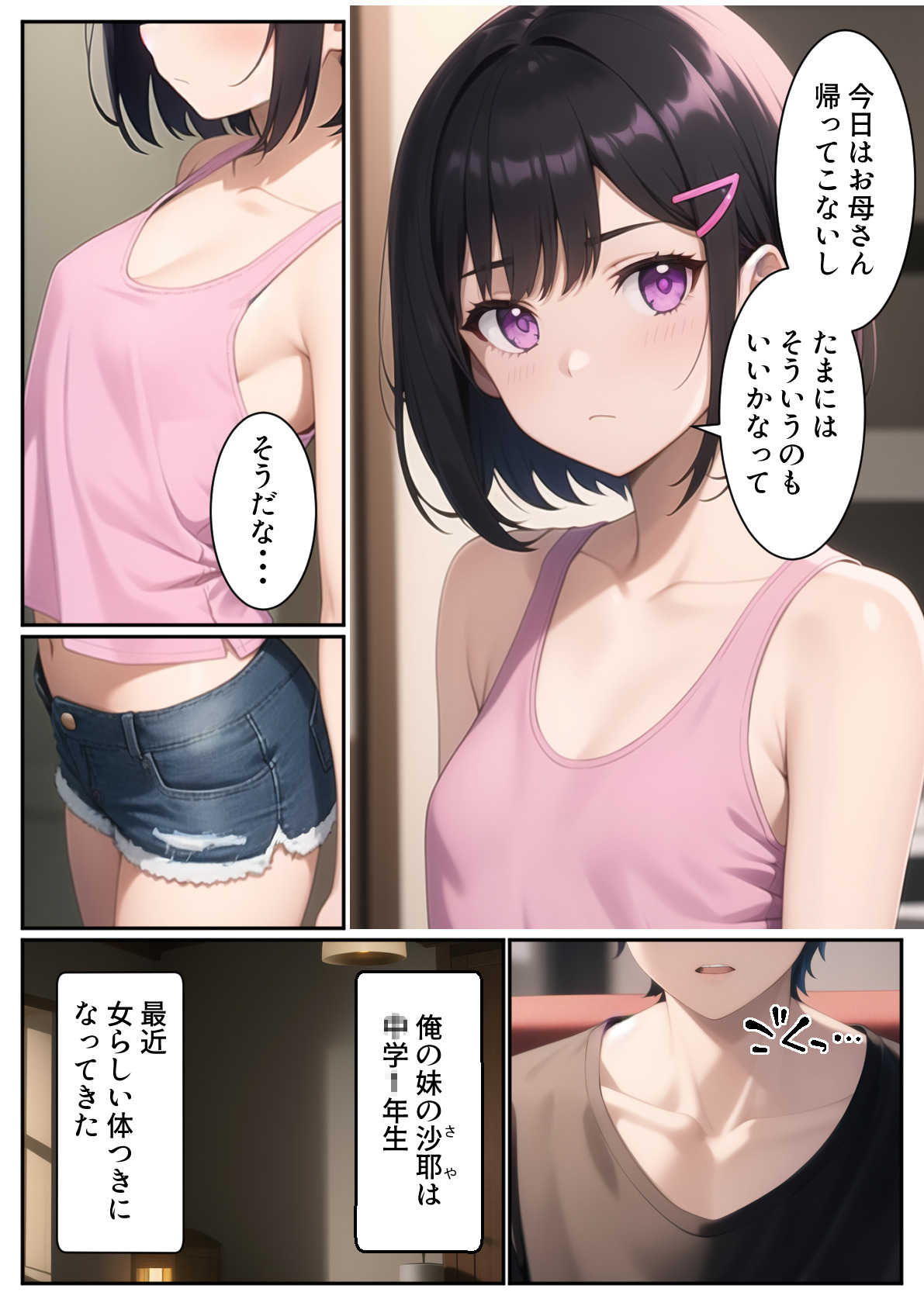 俺の妹が一緒にお風呂に入ろうと誘ってきた件シーン002